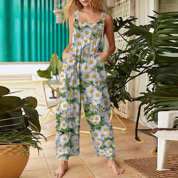 Henrietta - Floral gemusterter Jumpsuit für Damen