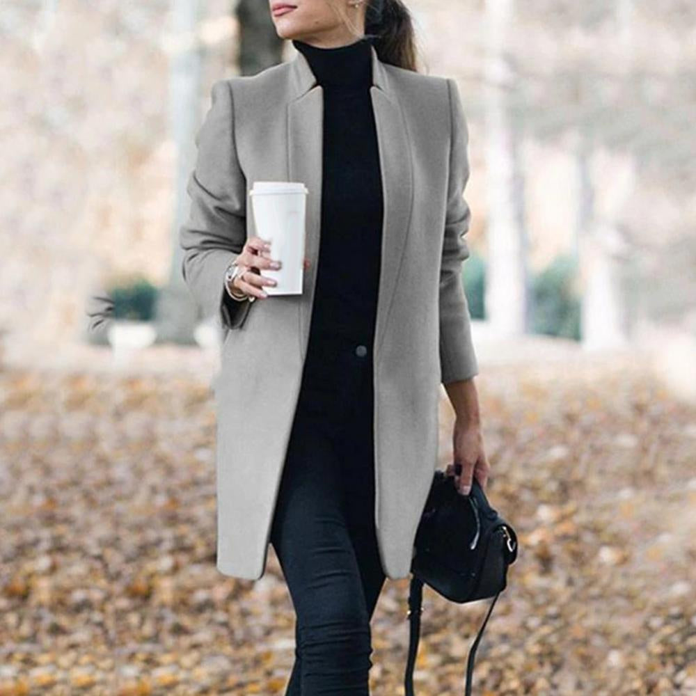 Heidi - Eleganter kurzer Freizeit- & Businessmantel