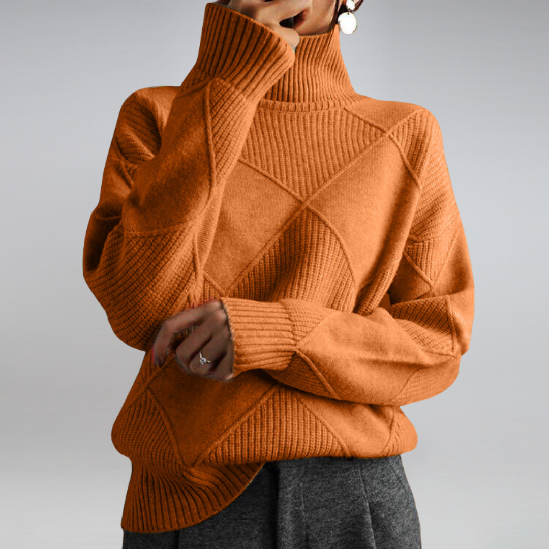 Françoise - Luxuriöser Rollkragenpullover