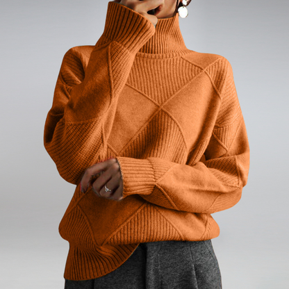 Françoise - Luxuriöser Rollkragenpullover