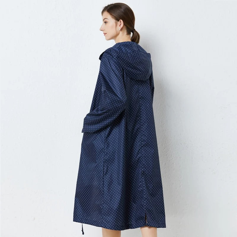 Regenmantel mit Kapuze für Damen - Marcela
