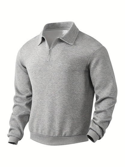Vanessa™ | Vintage Zip-Up Trui met Geometrisches Design