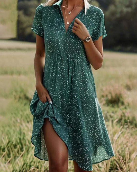 Vyra | Stipple Kleid