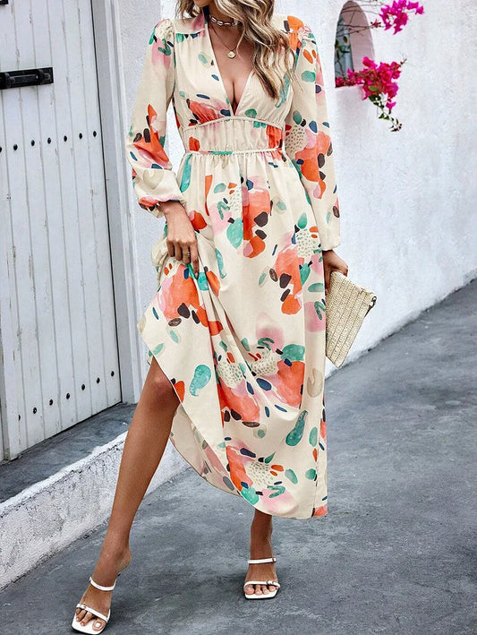 Kleid mit Blumen