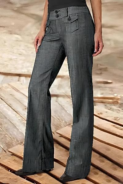 Franchesca - Elegante Knopfhosen für Damen