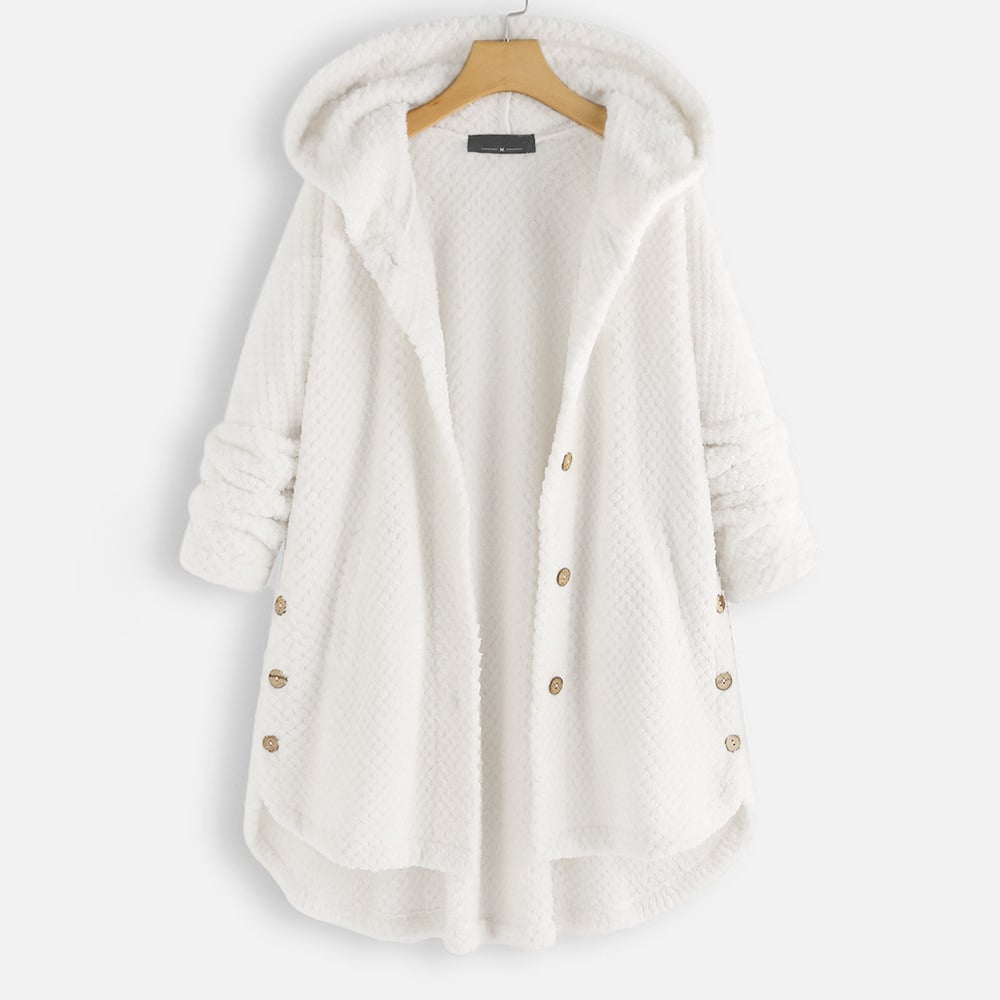 Natalee - warme Teddyjacke mit Kapuze