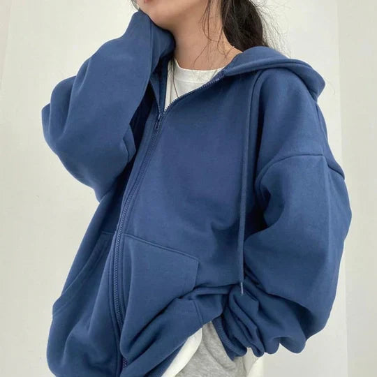 Daleyza - Hip Oversized Hoodie für Frauen