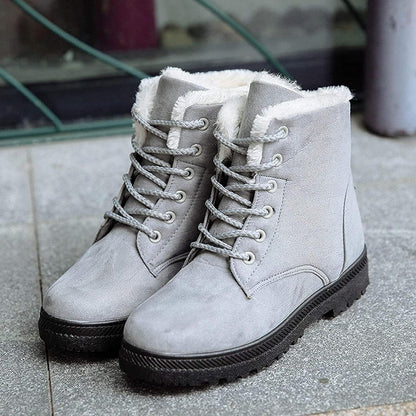 Schneestiefel mit Schnürsenkeln - Balbine