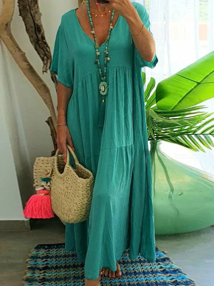 Damen-Freizeitkleid in Überlänge