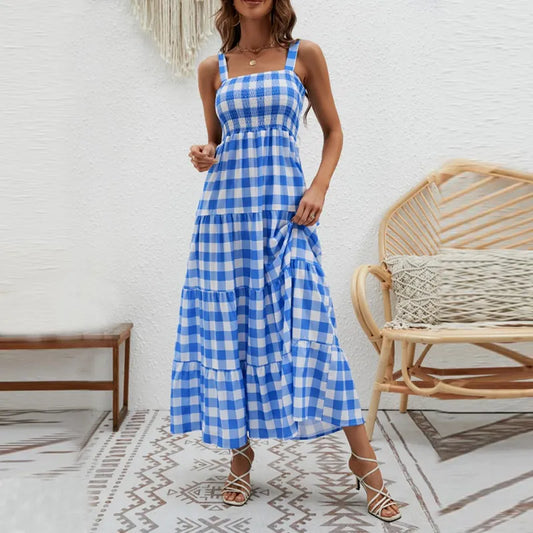 Kleid mit Karomuster
