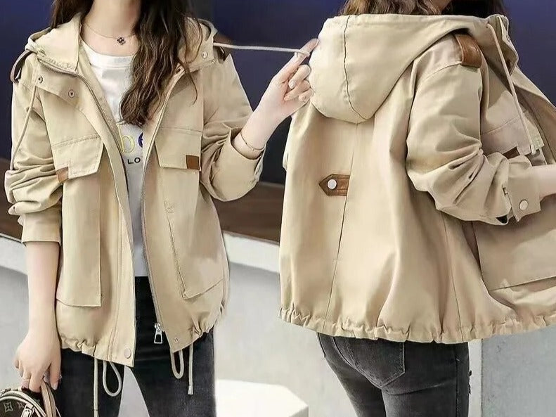 Jasmine - Langarmjacke mit Kapuze