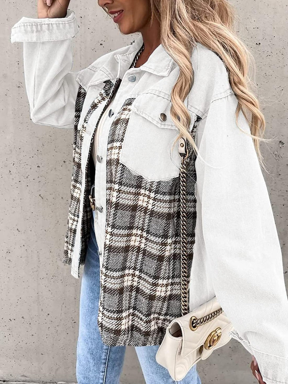 Mariposa - Vintage Flanelljacke für Frauen