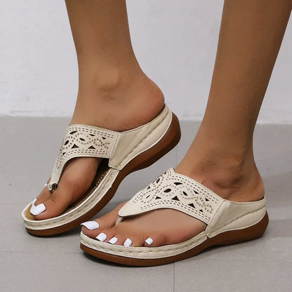 Thea - Orthopädische Sommerpantoffeln für Frauen