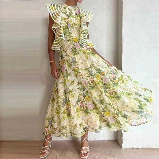 Amy - Modisches Druckkleid