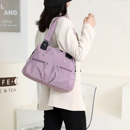 Natty - Schicke Umhängetasche mit mehreren Taschen für