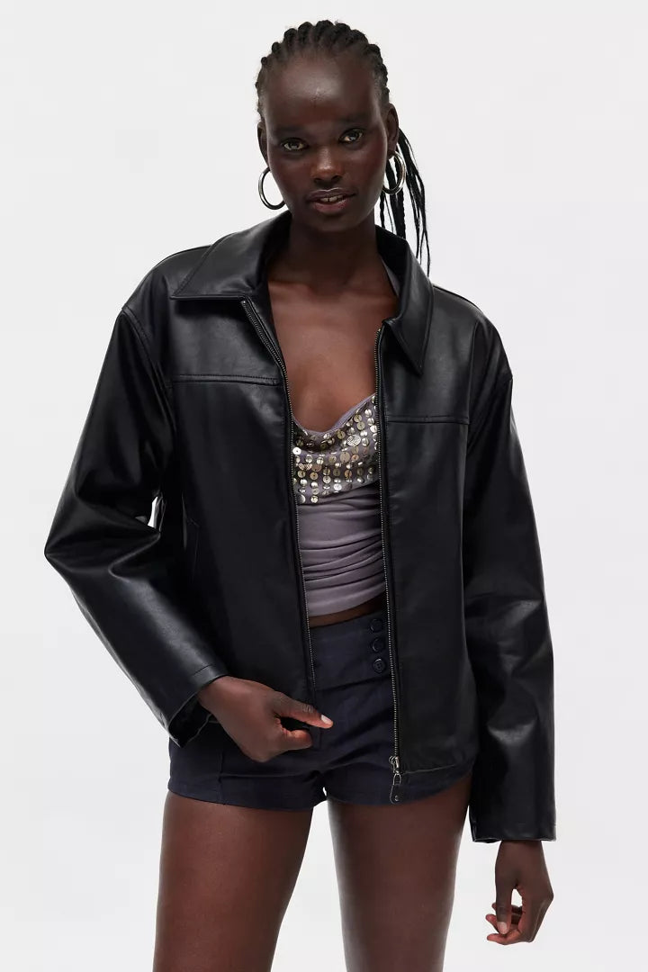 Elegante Jacke für Frauen - Elegante Motorradjacke