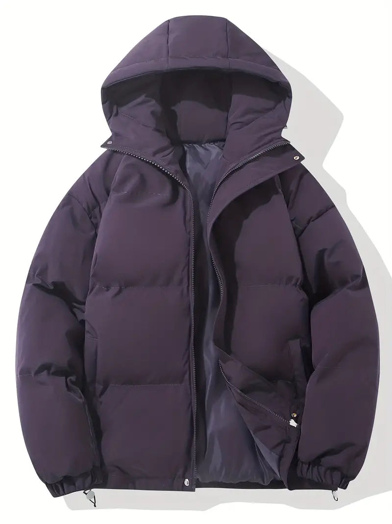 Livia - Warmer, gefütterter Wintermantel mit Kapuze für Damen