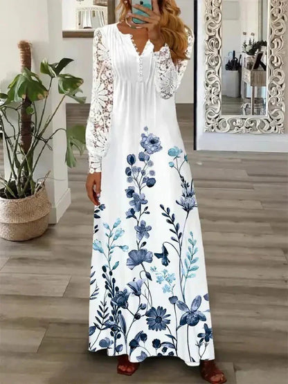 Mae - Kleid mit Blumenmuster