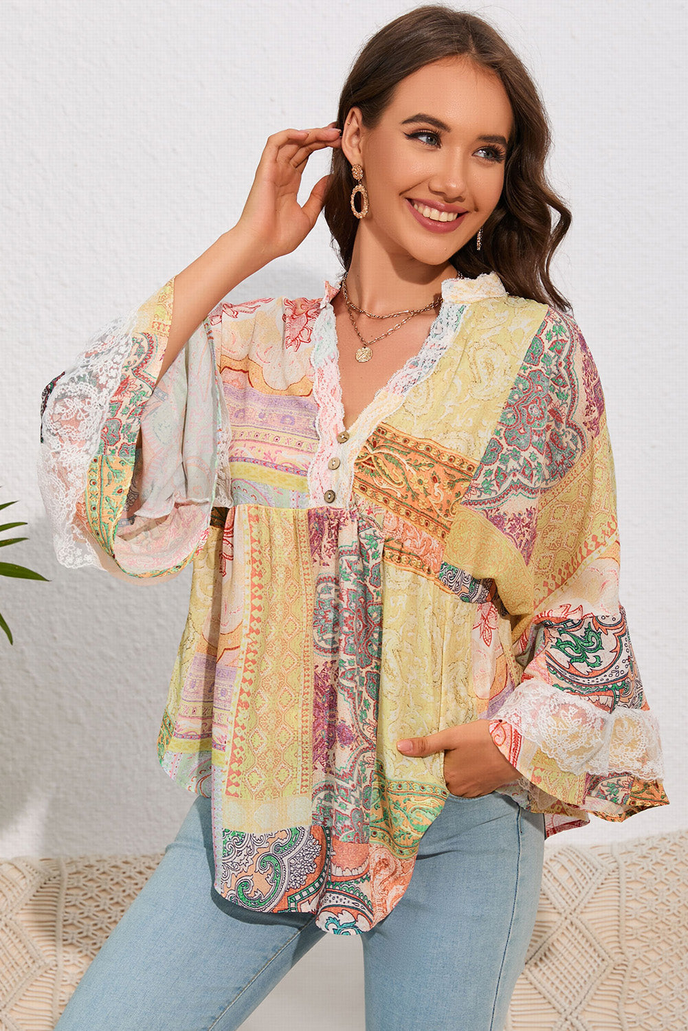 Tanya - Schöne Bluse für Frühjahr/Sommer