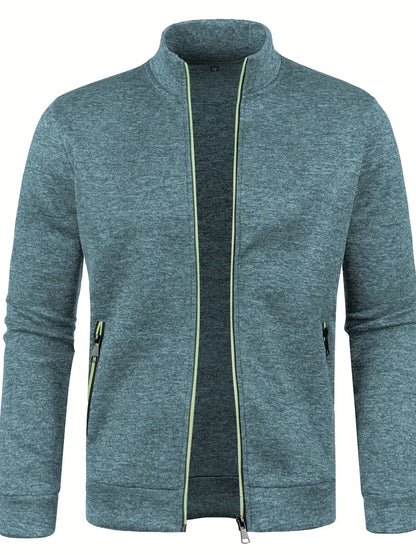 Youzi™ | Moderne Strickjacke mit durchgehendem Reißverschluss