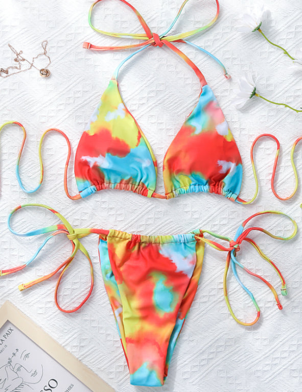 AquaLivv - Roter Tanga-Bikini