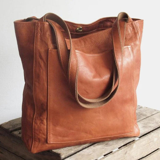 Elara™ | Elegante Lederhandtasche