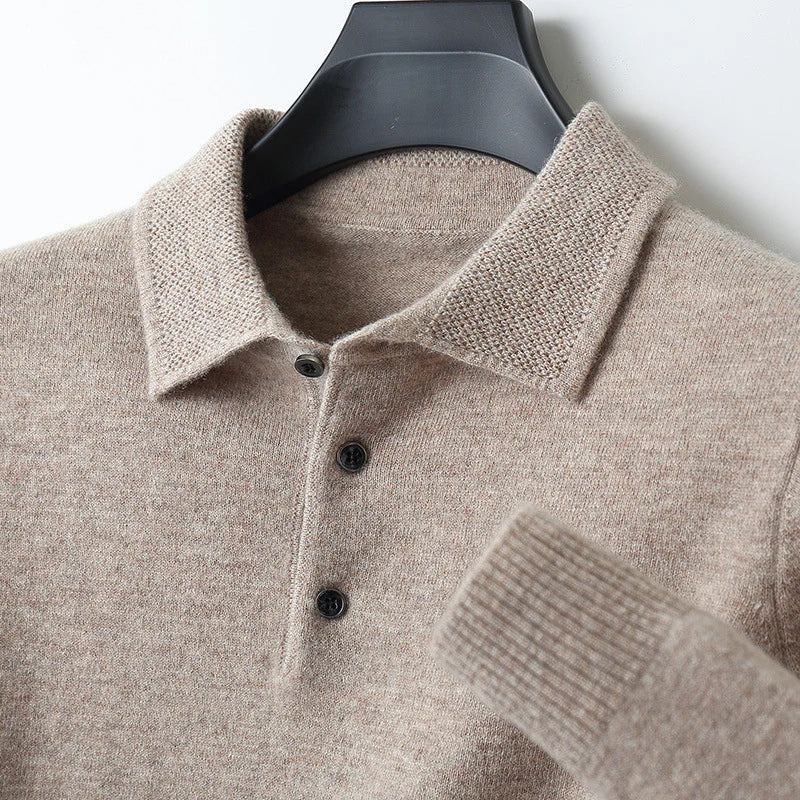 Jonathan | Langarm-Poloshirt