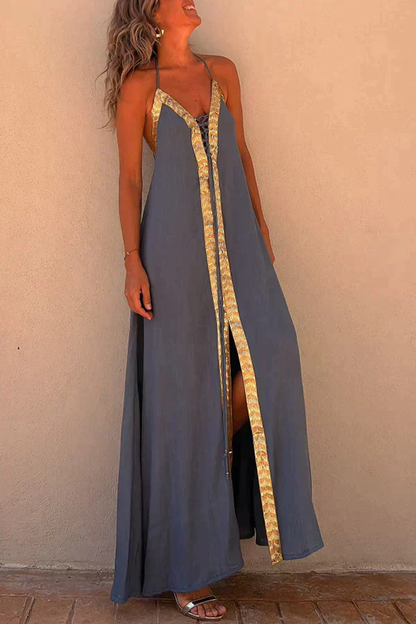 Kaz - Langes Sommerkleid im trendigen Stil