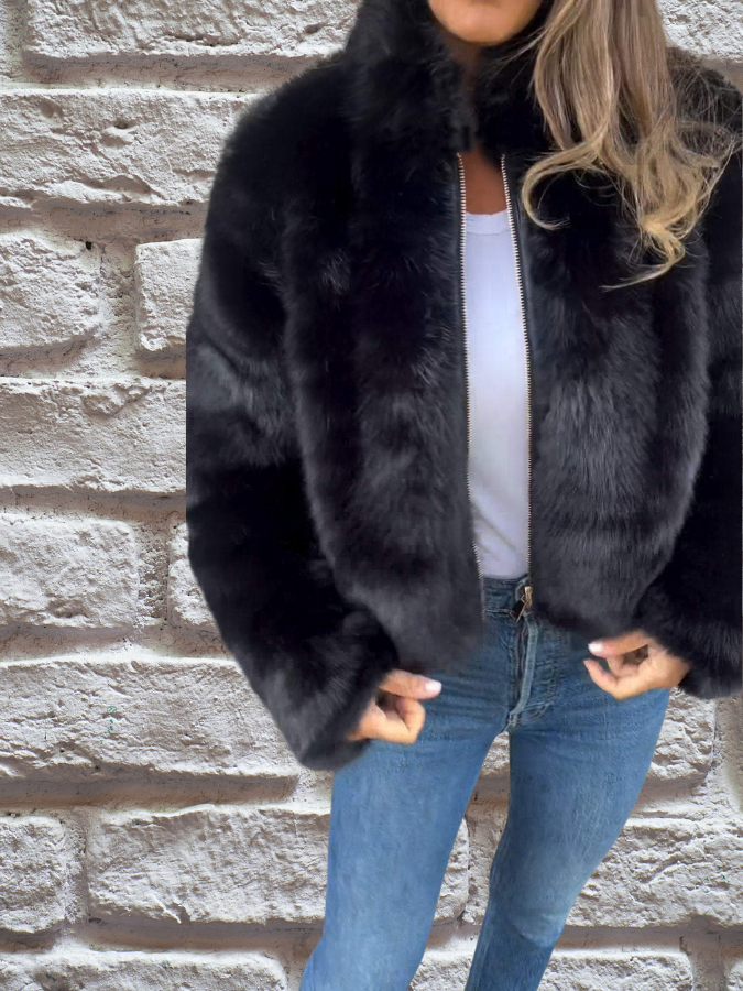 Lolita - Luxuriöse Pelzjacke für Frauen