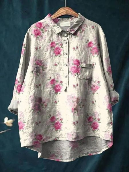 Lorventis™ | Florale Bluse Elegant und vielseitig einsetzbar
