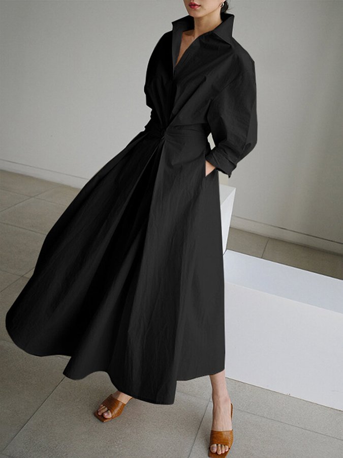 klassisches Maxikleid