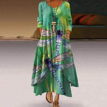 Eloria – Elegantes Baumwollkleid