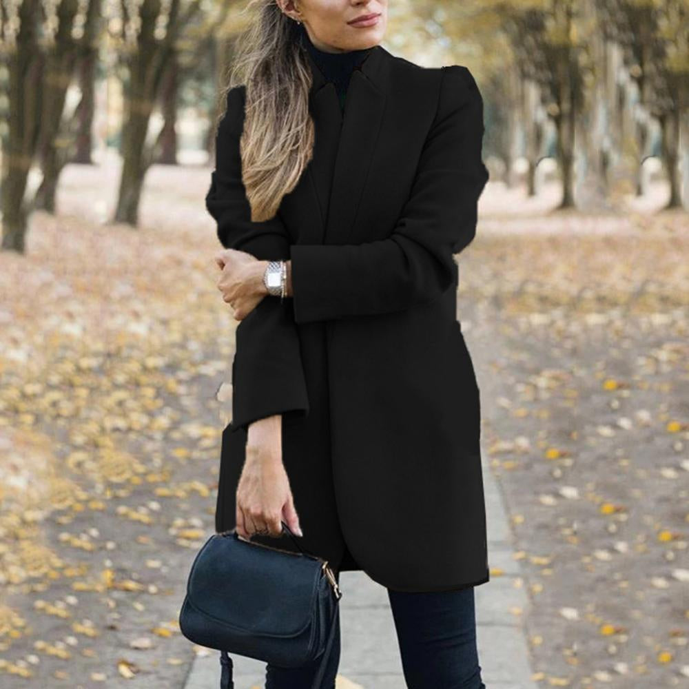 Heidi - Eleganter kurzer Freizeit- & Businessmantel
