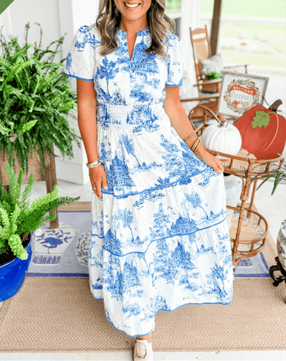 Klassisches Maxikleid mit Charme