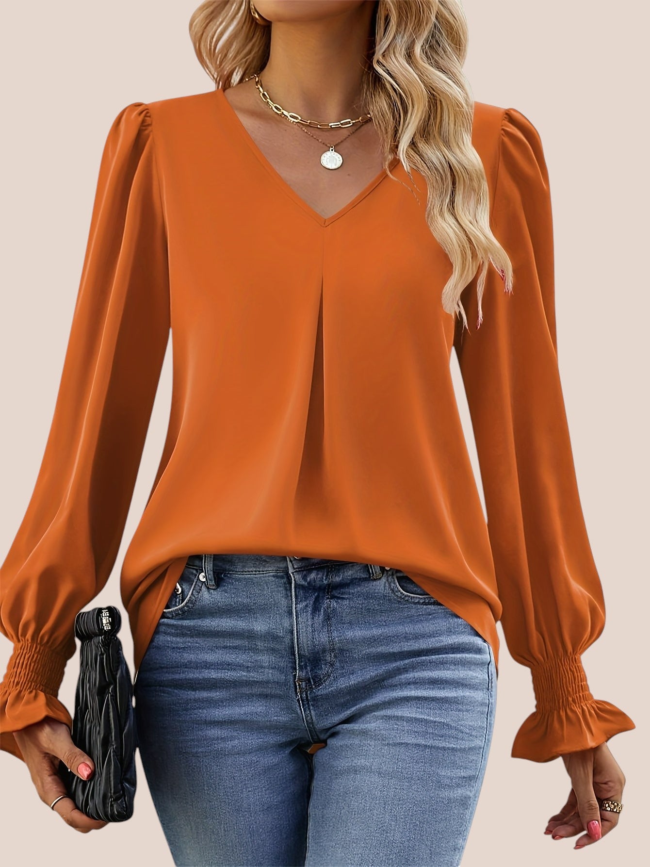 Hlena™ | Elegante Herbstbluse