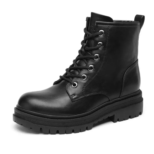 Donna - Stylische Lederstiefeletten