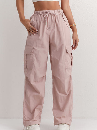 Solène - Stylische und bequeme rosa Cargohose für Frauen