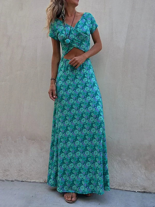-Kleid mit Blumenprint