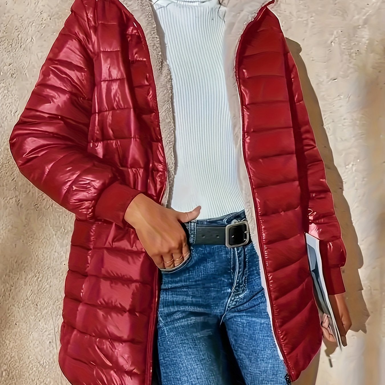 Eline | Fleecegefütterte Jacke mit Reißverschluss