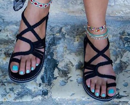LISSA | Bunte Strandsandalen