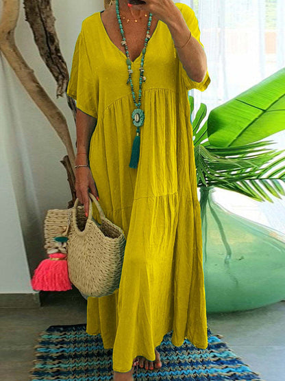 Damen-Freizeitkleid in Überlänge