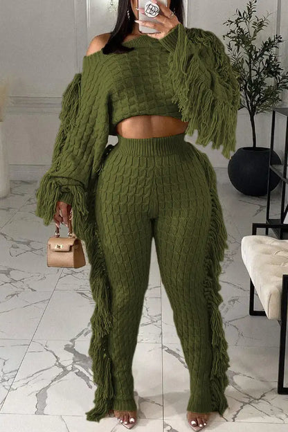 Kaianna - Kuscheliges Strick-Outfit-Set für Frauen