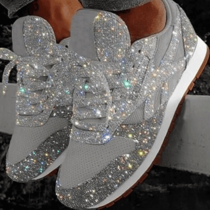 Mode Pailletten Frauen Schuhe