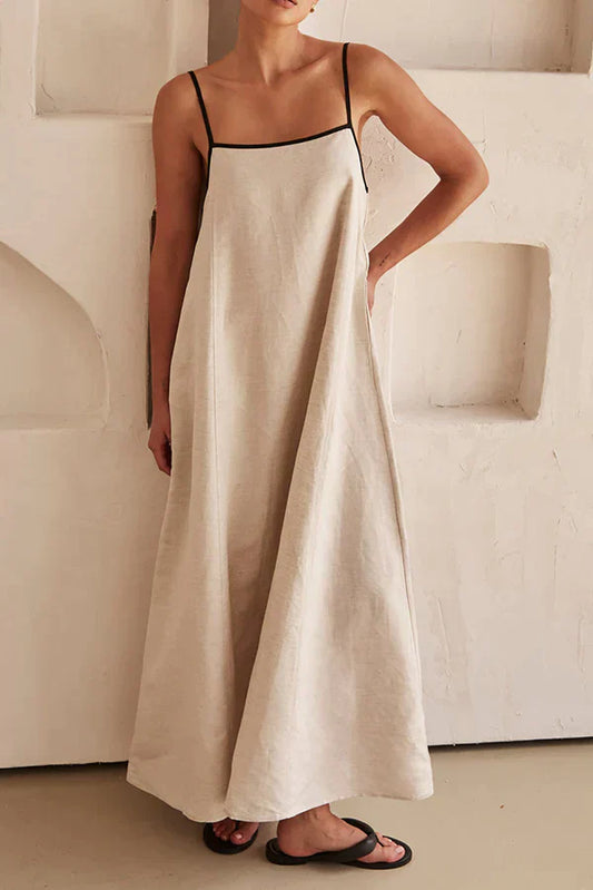 Connie - Modisches Maxikleid aus Leinen