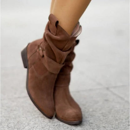 Bequeme Herbst-/Winter-Damenstiefel für einen stilvollen Auftritt im Alltag