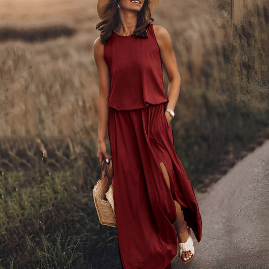 JONNA - Elegantes buntes Kleid