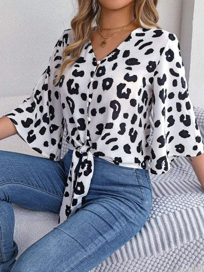 Damenbluse mit Tiermotiv