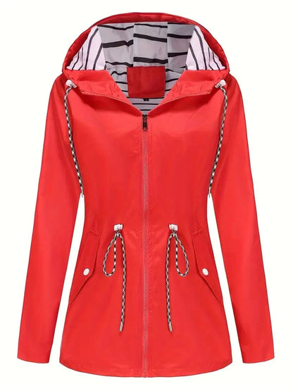Sunburst Regenjacke Leichte Jacke für Damen