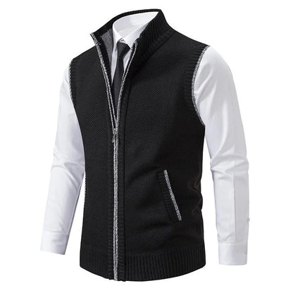 Aiden™ | Ärmellose gestrickte Fleeceweste