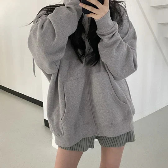 Daleyza - Hip Oversized Hoodie für Frauen